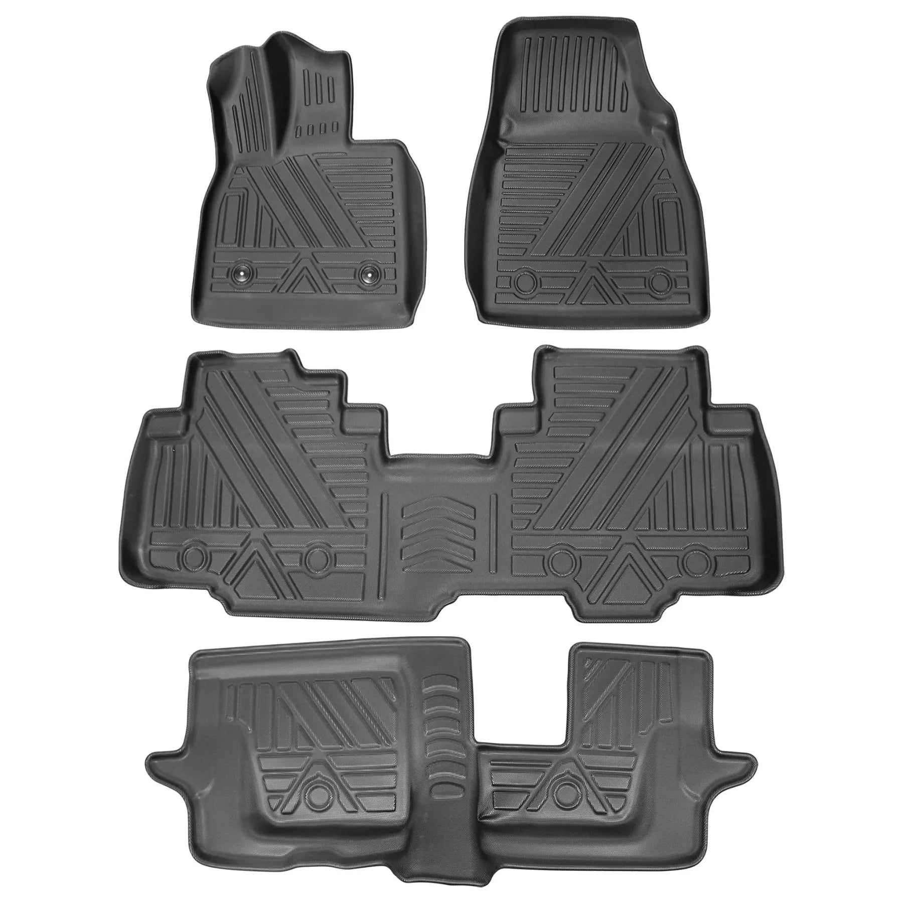 JOGO DE TAPETE BANDEJA PREMIUM BYD TAN EV 2022 A 2025 - COMPLETO