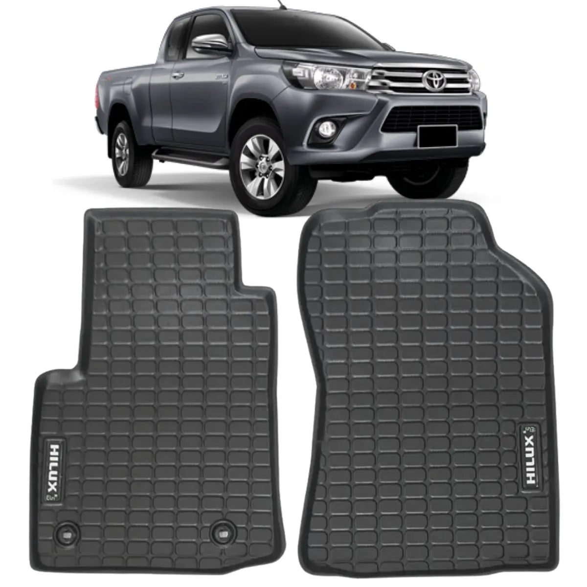 TAPETE TIPO BANDEJA PREMIUM HILUX 2025 CABINE SIMPLES