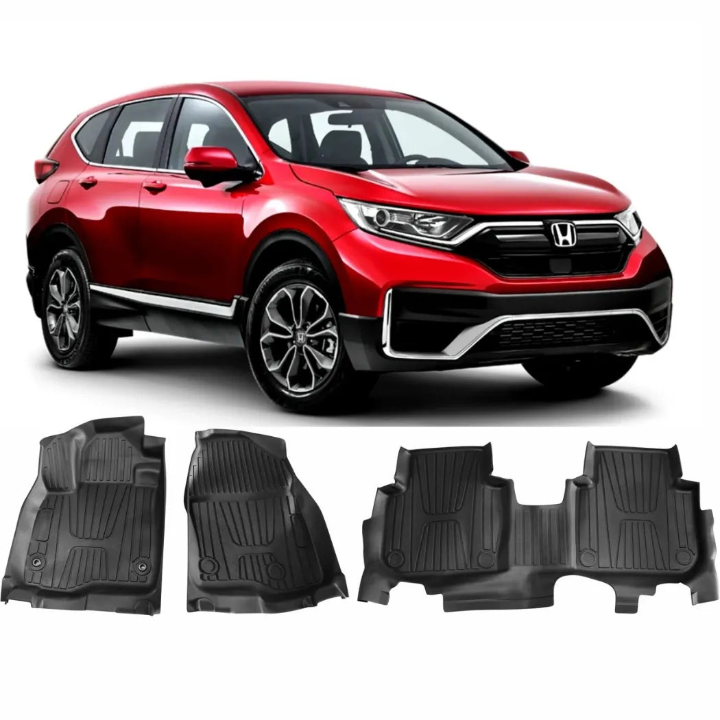 JOGO DE TAPETE BANDEJA PREMIUM CR-V 2023 A 2024 - COMPLETO